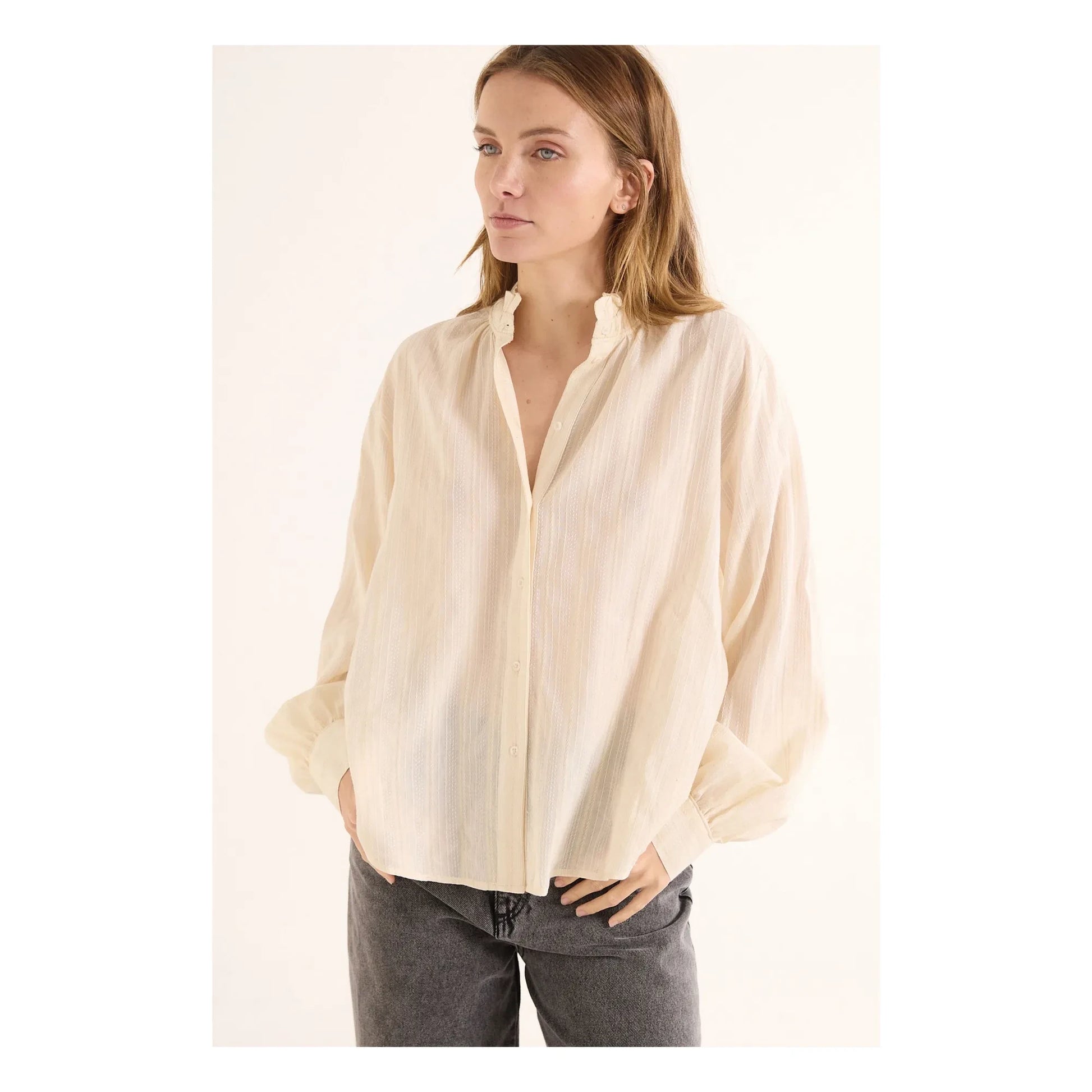 Sacrécoeur - Blouse Soline Bloss | Ecru