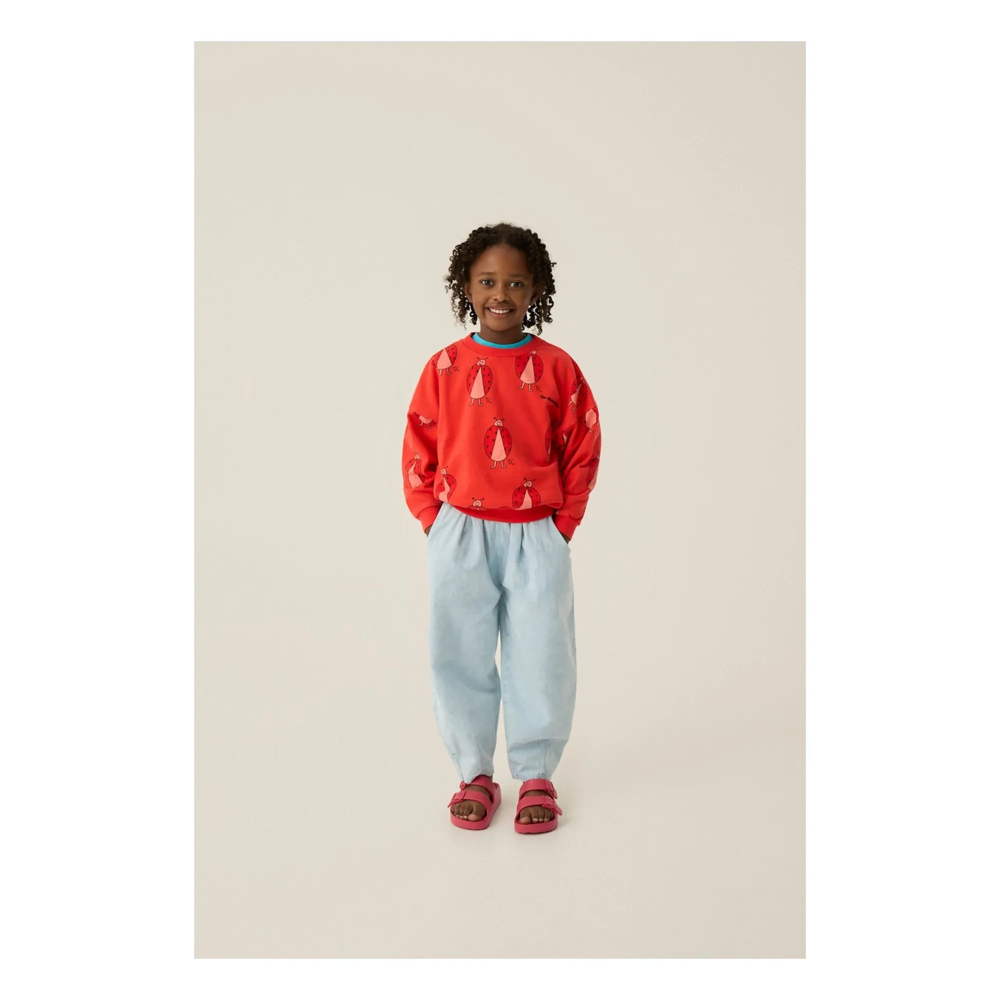 The Campamento - Ladybug sweatshirt | Red