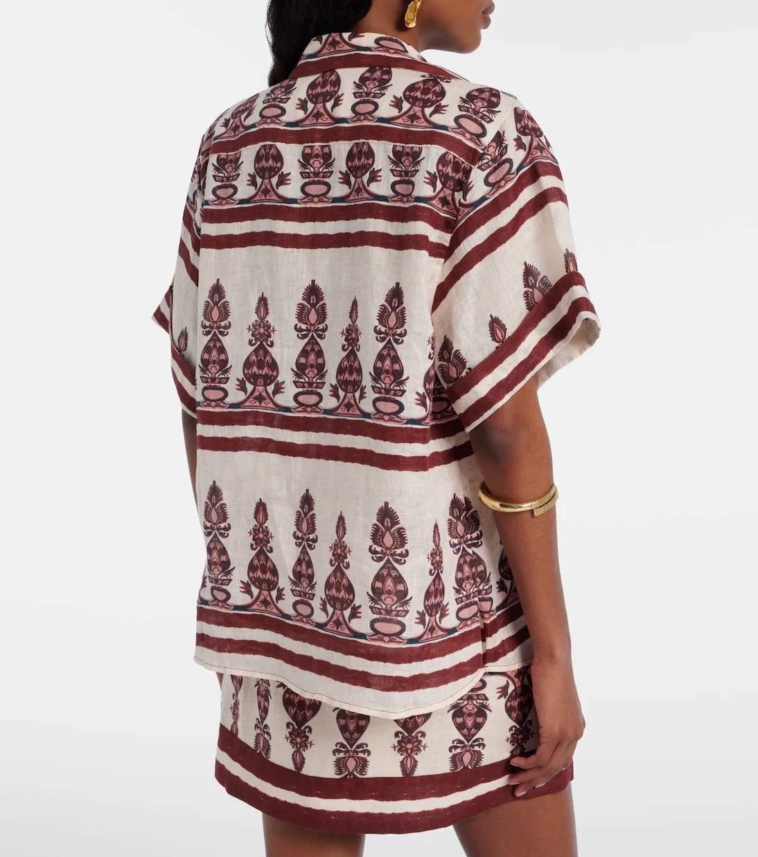 Johanna Ortiz - Printed linen shirt