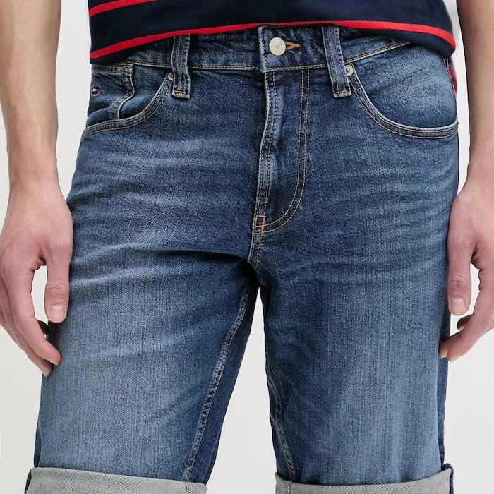 Tommy Jeans къс панталон мъжки от деним