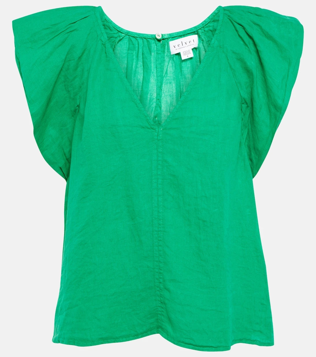 Velvet - Ava linen top