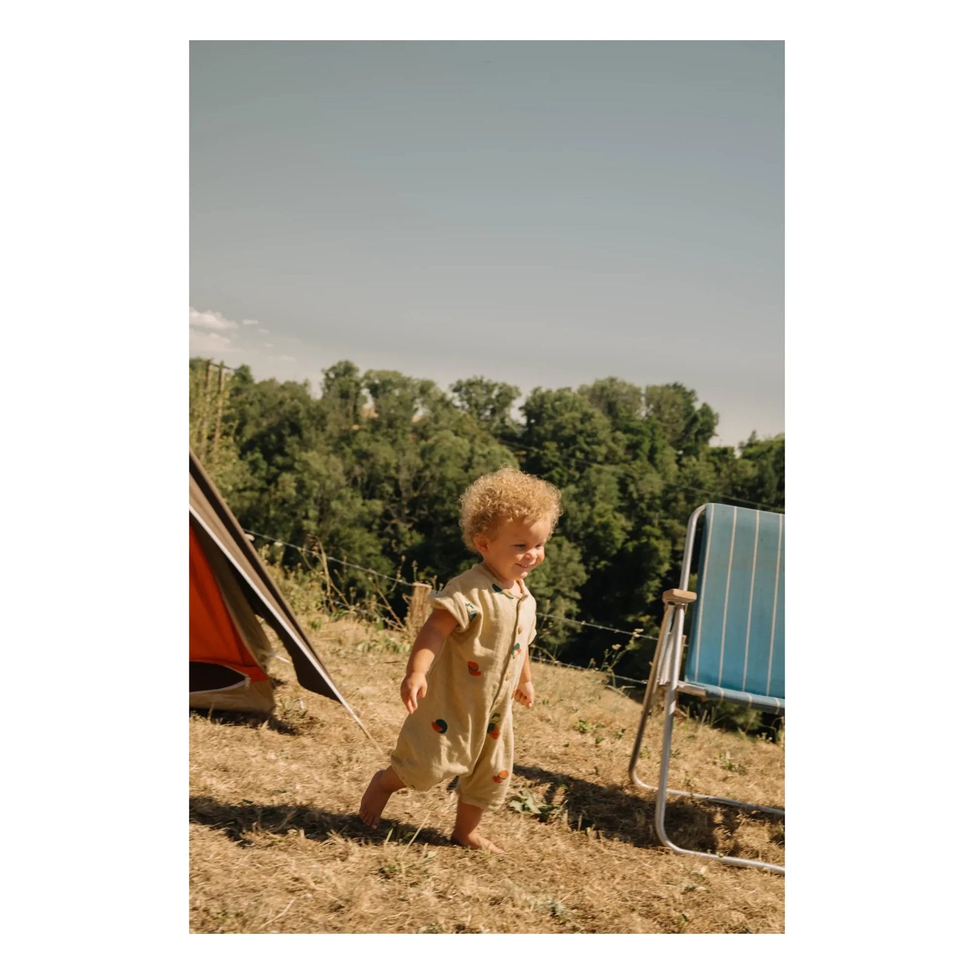 Studio Bohème - Combishort Bebecito Watermelon Organic Cotton | Sage