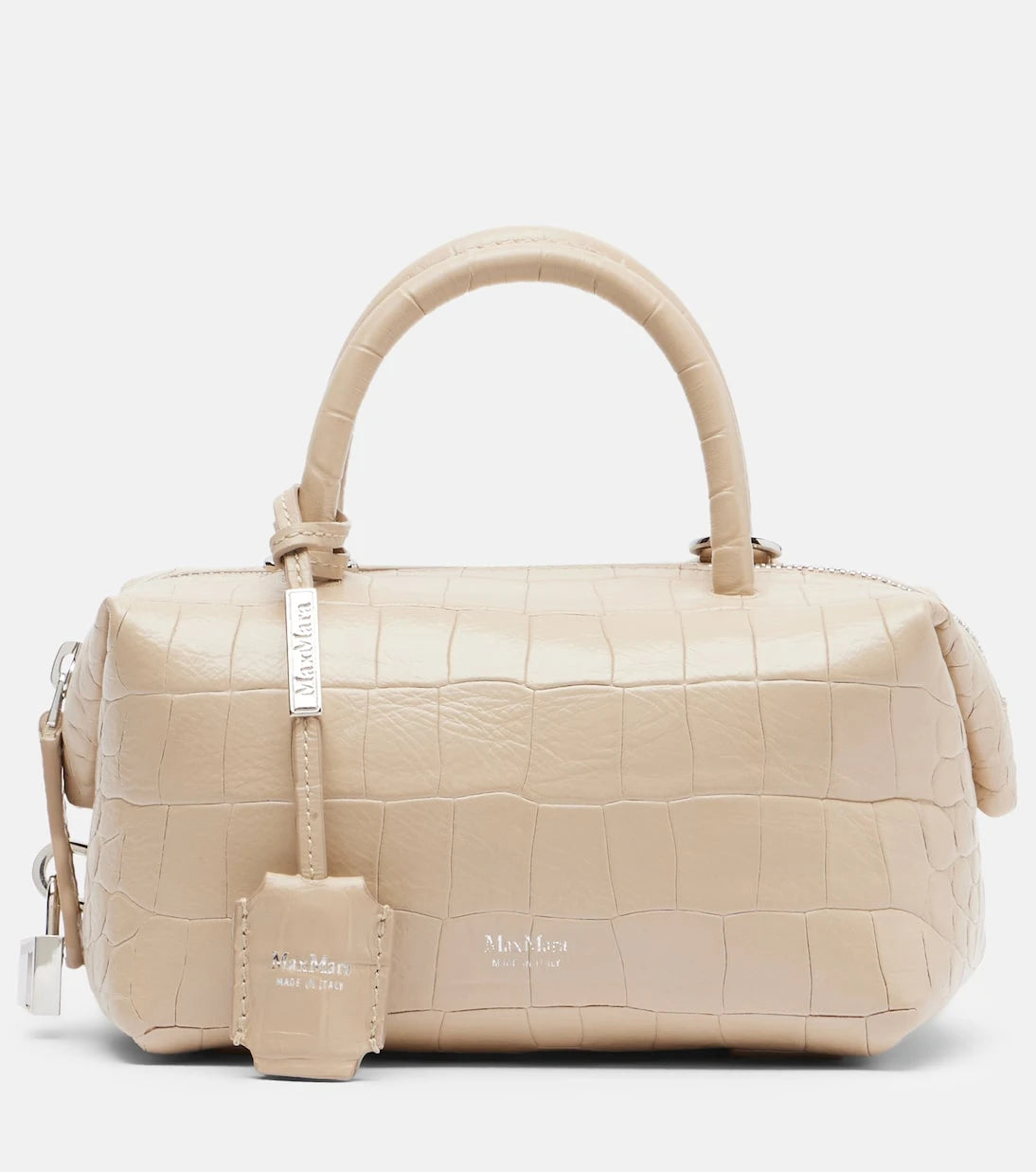 Max Mara - Boston leather tote bag