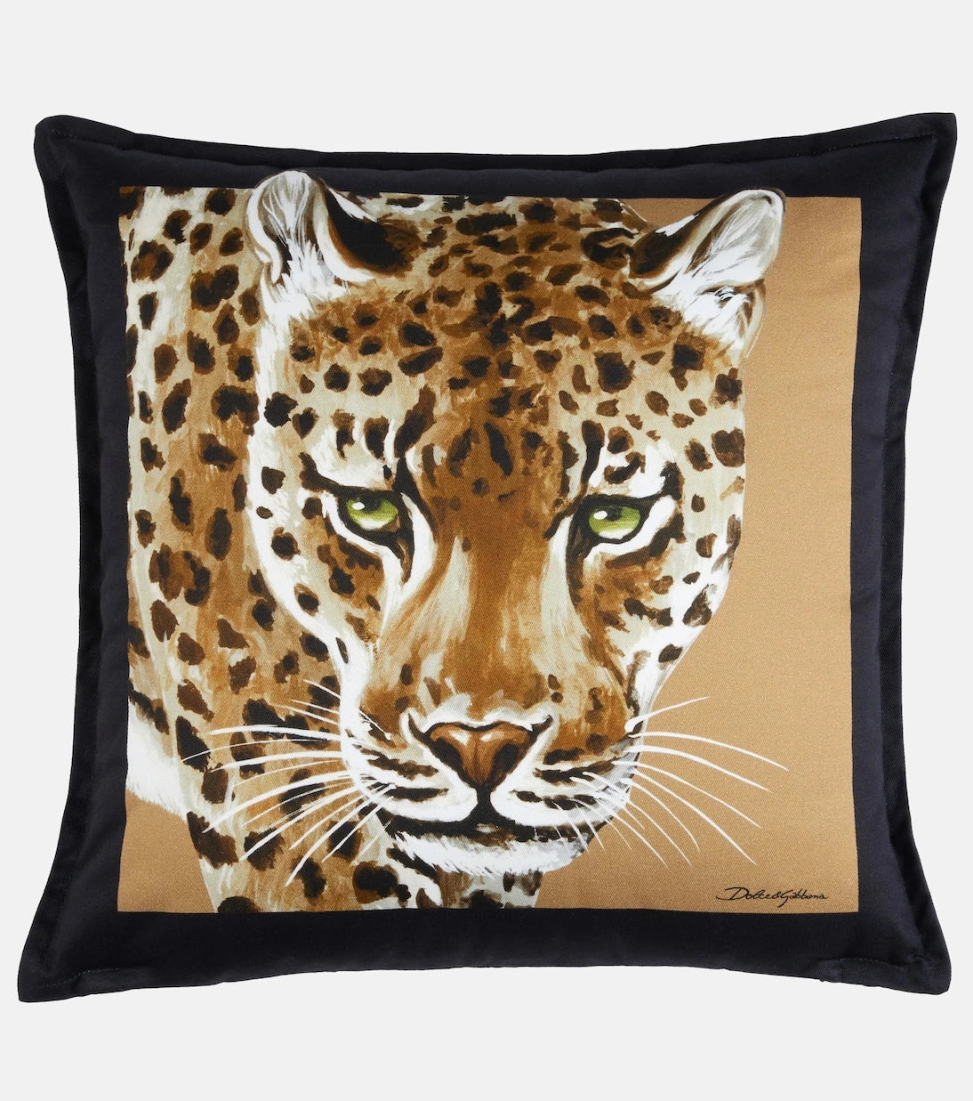 Dolce&Gabbana Casa - Leopardo Small canvas cushion