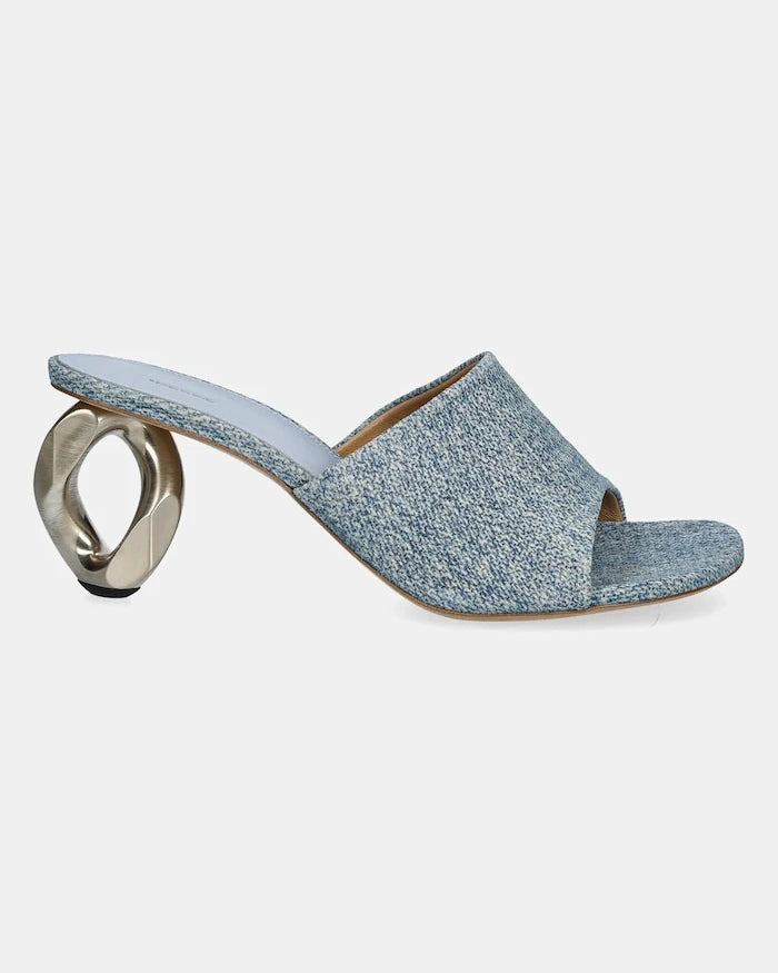 JW Anderson Chain Heel Open Mule Terlik