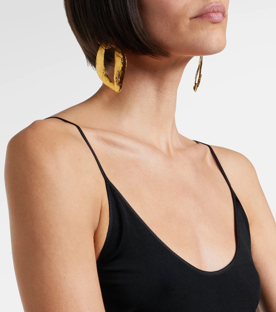 Saint Laurent - Cassandre jersey midi dress