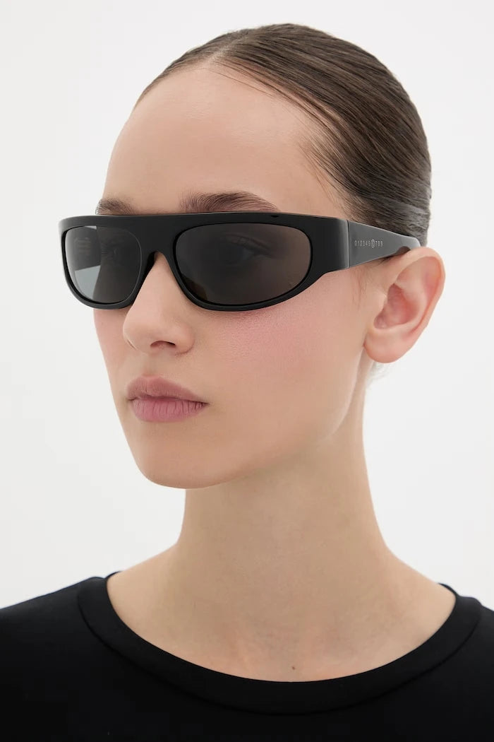 MM6 Maison Margiela LUNETTES 1 NOIR güneş gözlüğü