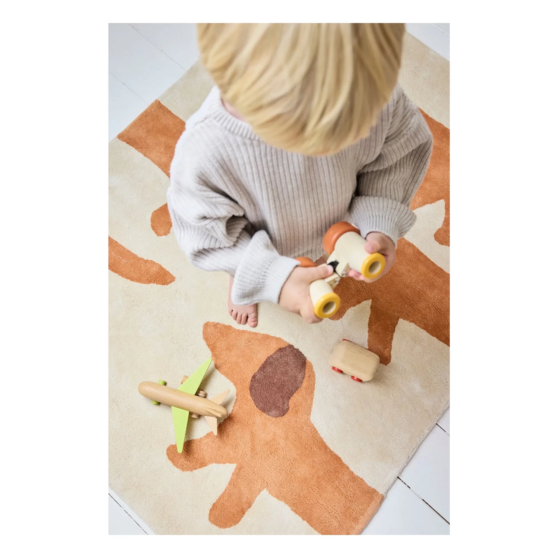 Bleuu-studio - Walter carpet | Caramel