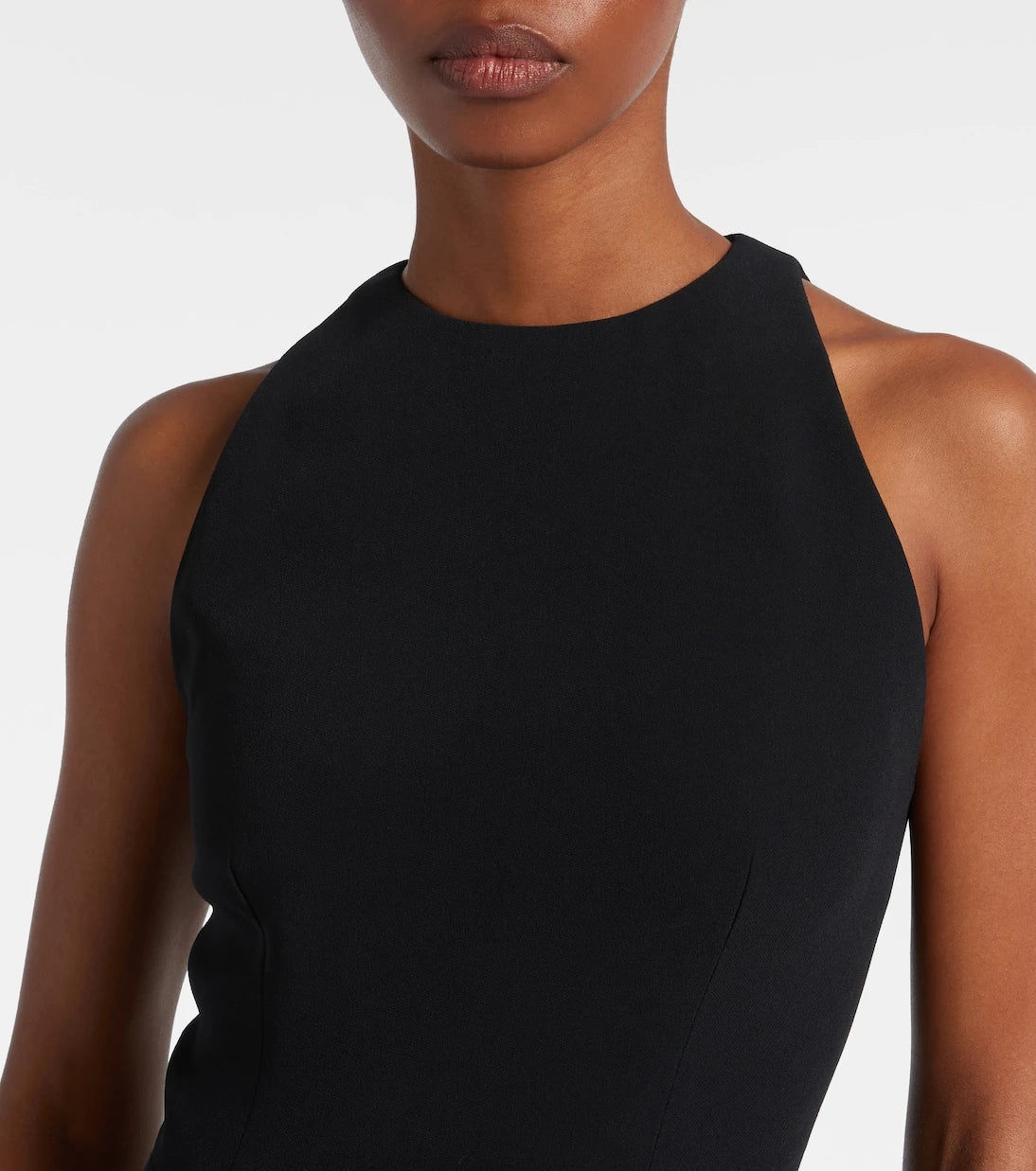 Givenchy - Draped halterneck maxi dress
