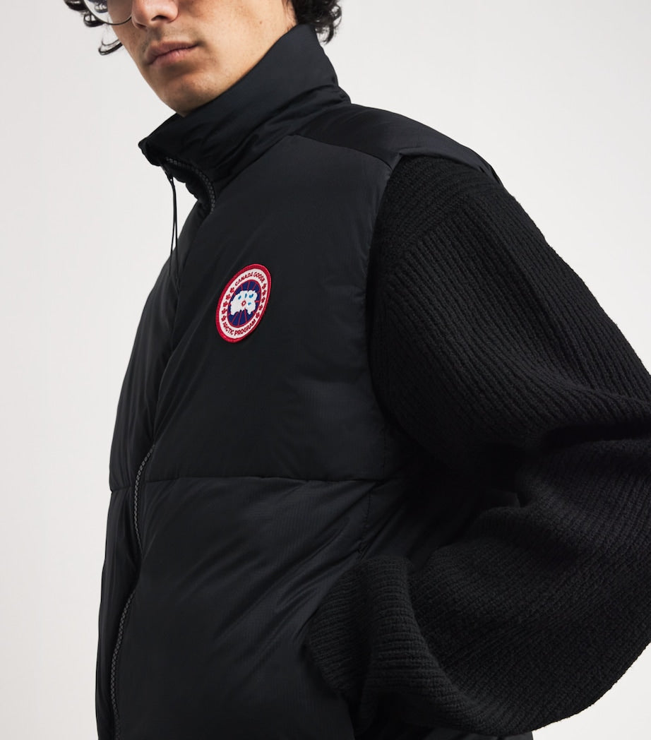 Canada Goose Black Down Water-Repellent Lodge Gilet