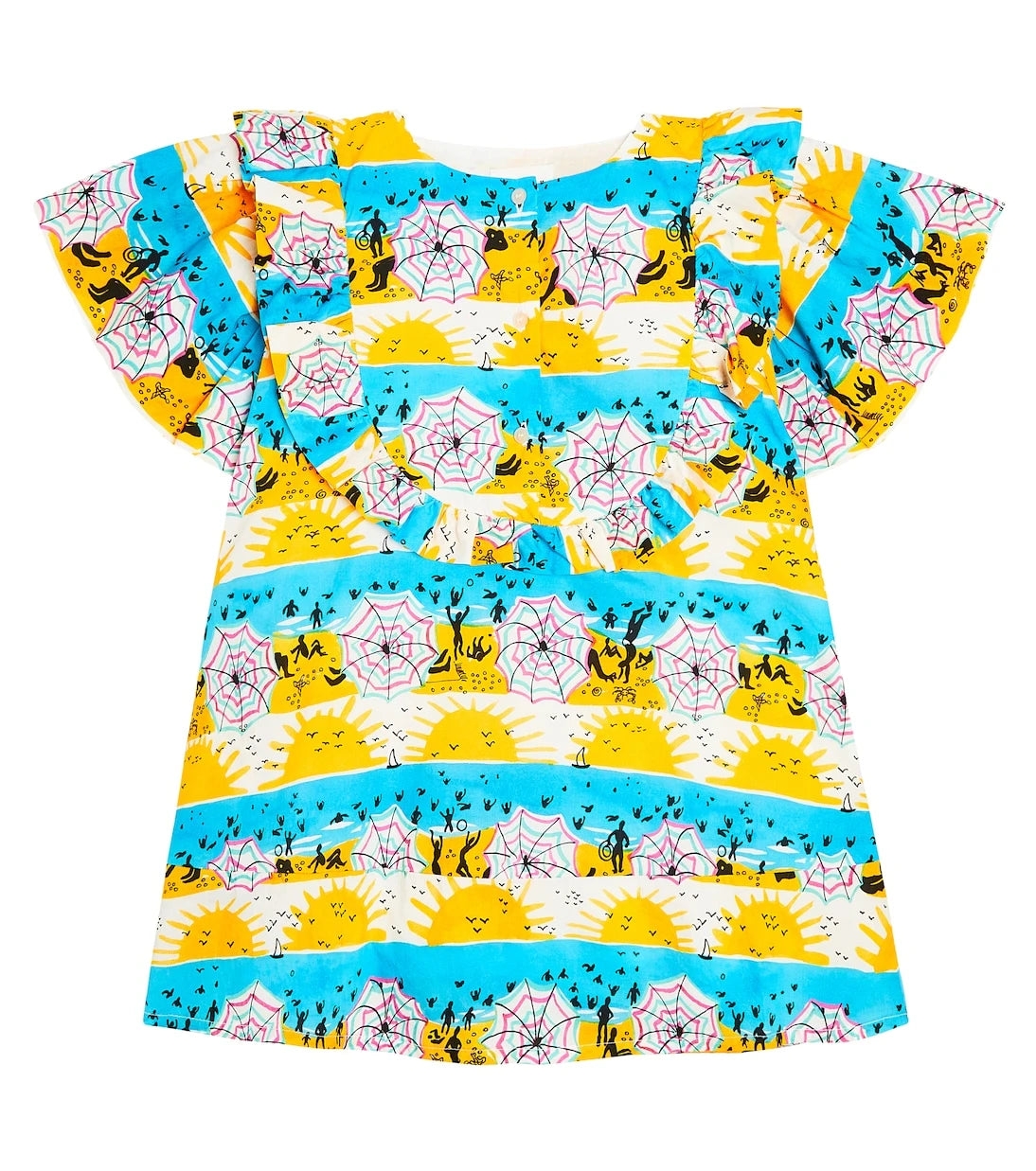 Morley - Ummy ruffled printed cotton dress