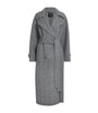 Joseph Multi Virgin Wool Herringbone Navarre Linear Coat
