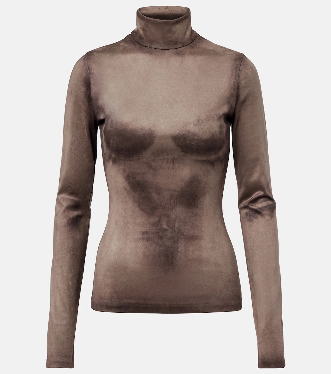 Acne Studios - Tarkis trompe-l’œil turtleneck top