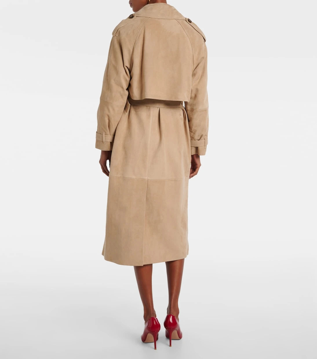 Yves Salomon - Suede trench coat