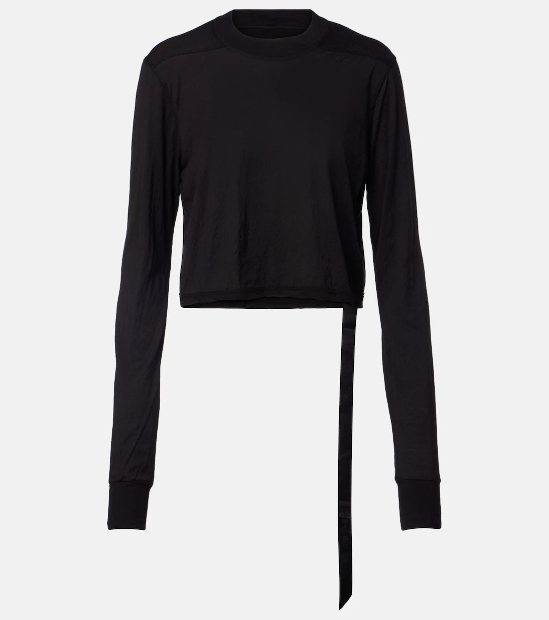 Rick Owens - Belted cotton jersey T-shirt