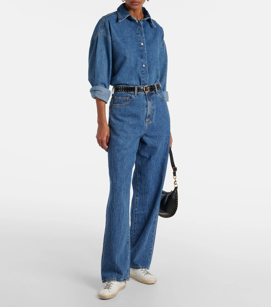 Golden Goose - أحذية رياضية Super-Star جلدية