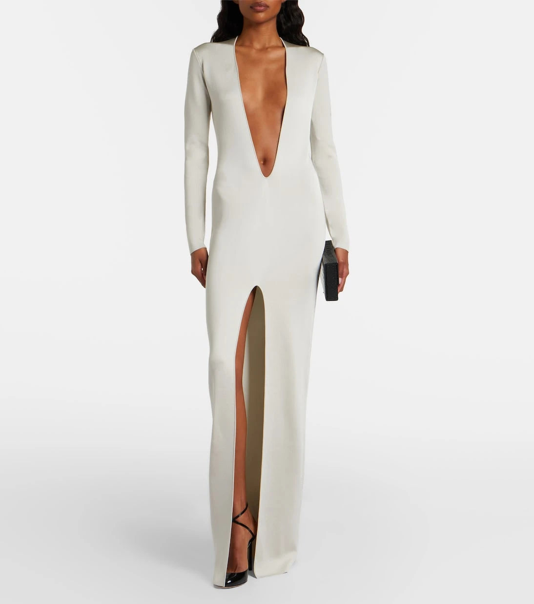 Tom Ford - Patent leather slingback pumps