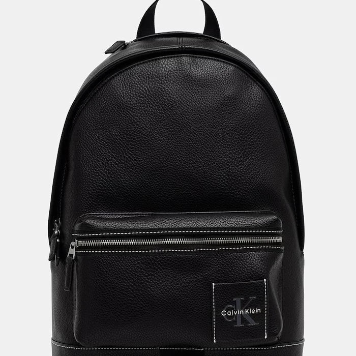 Calvin Klein Erkek Suni Deri Sırt Çantası