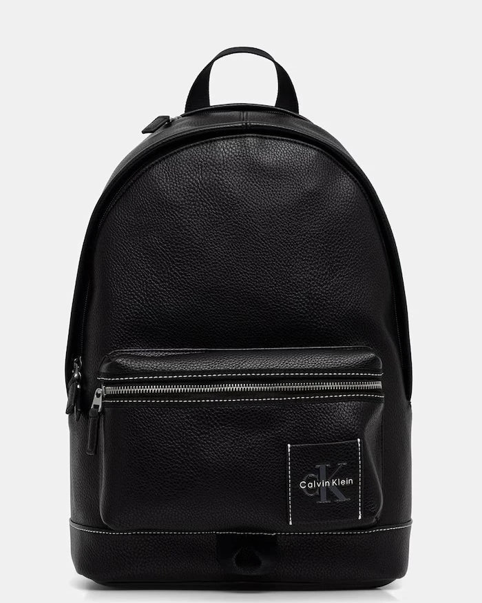 Calvin Klein Erkek Suni Deri Sırt Çantası