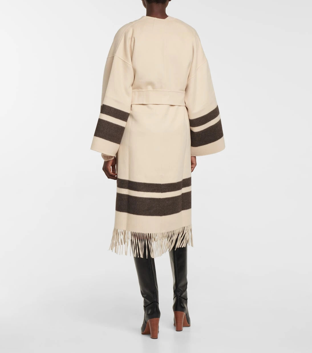Zimmermann - Striped wool coat
