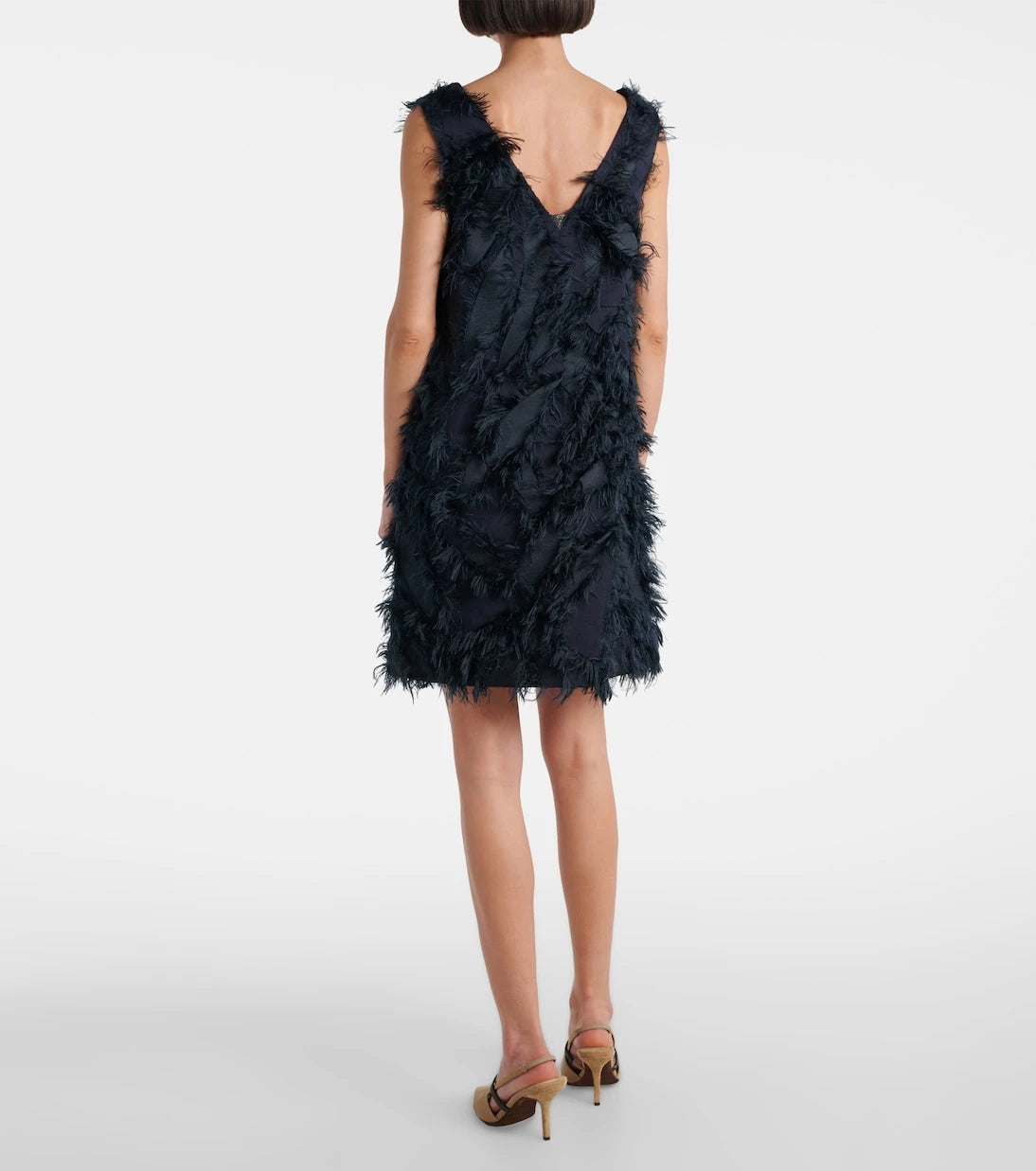 Brunello Cucinelli - Fringed minidress
