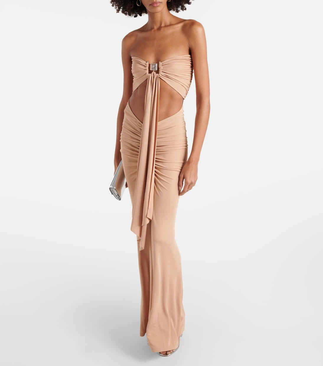 Christopher Esber - Bezel Quartz sash maxi dress