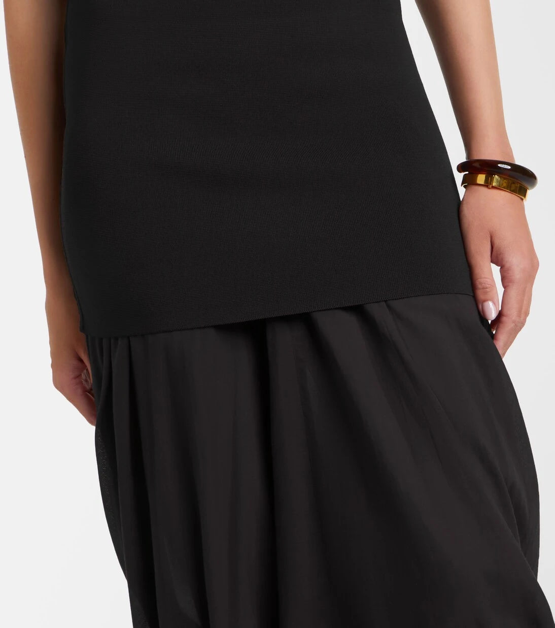 Toteme - Cocoon jersey midi dress