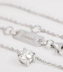 White Gold and Diamond Pendant Necklace (0.50ct)