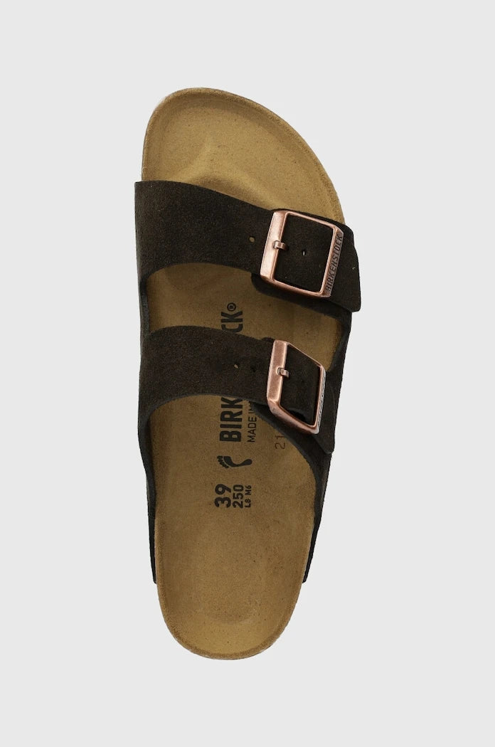 Велурени чехли Birkenstock Arizona