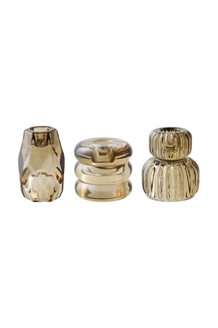 House Nordic Dekoratif Mumluk 6,5 / 7,5 / 8 cm (3 adet)