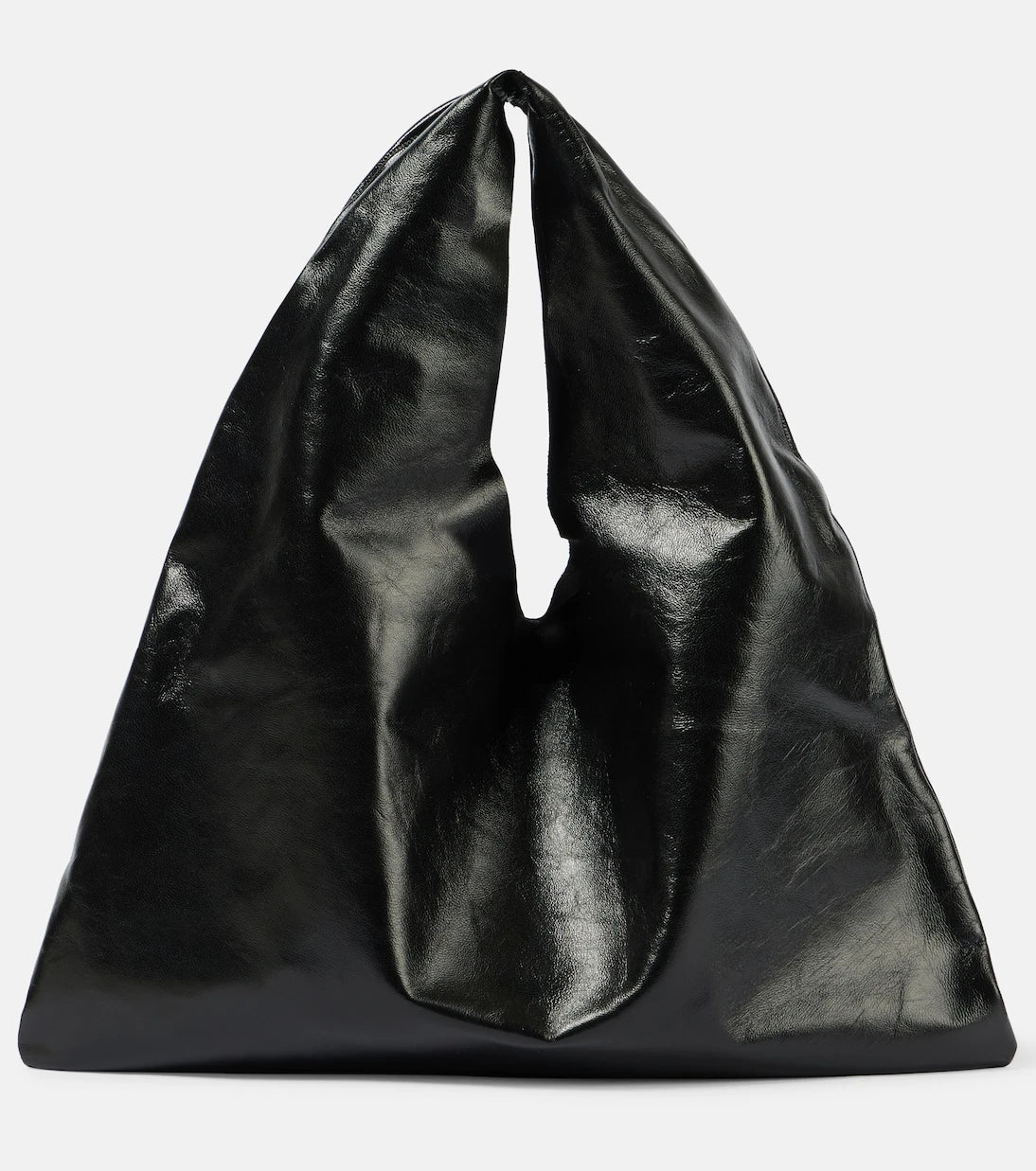 The Row - Bindle Small leather tote bag
