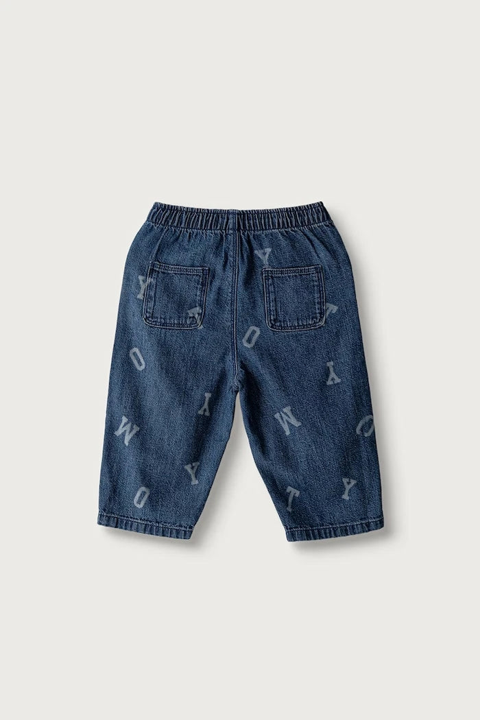 Çocuklar için PULL ON kot pantolon