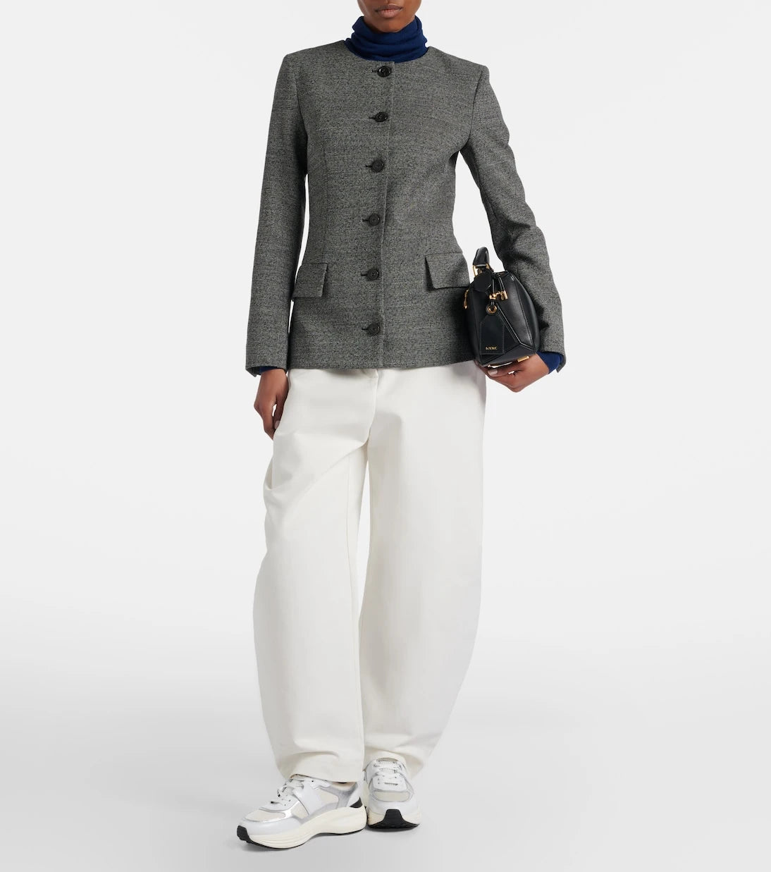 Tod's - Leather-trimmed sneakers