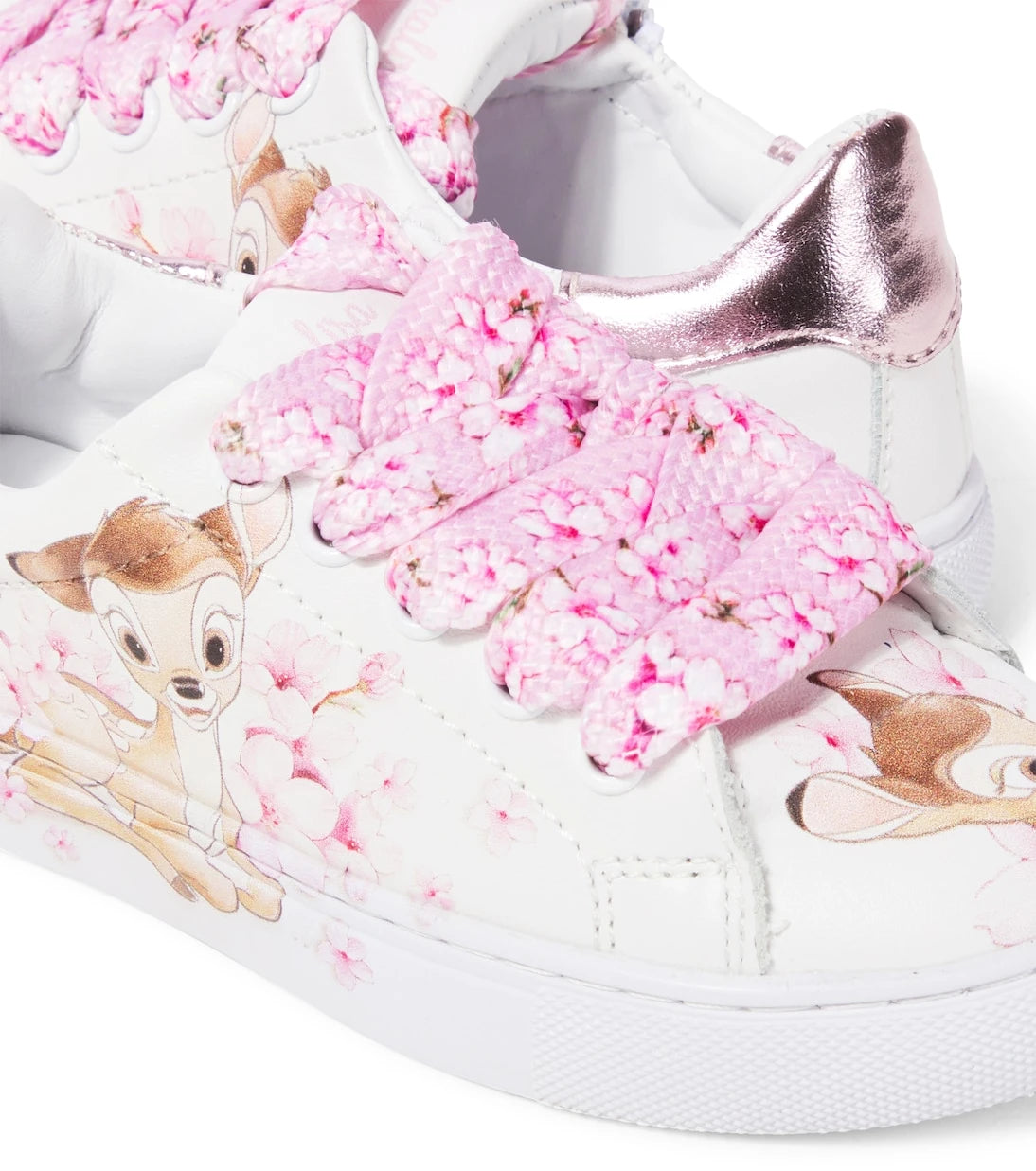 Monnalisa - x Disney® Bambi leather sneakers