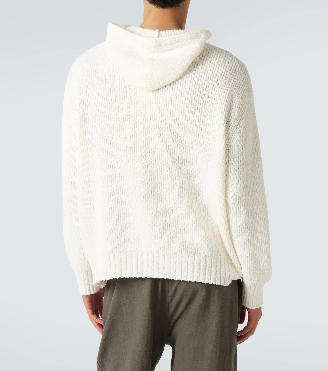 Commas - Knitted cotton hoodie
