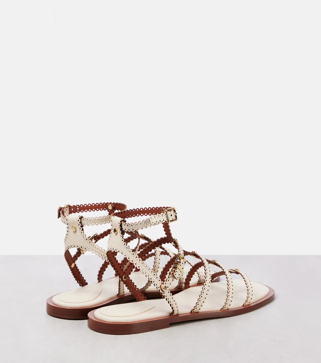 Zimmermann - Goldie leather sandals