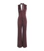 Purple Satin Jumpsuit