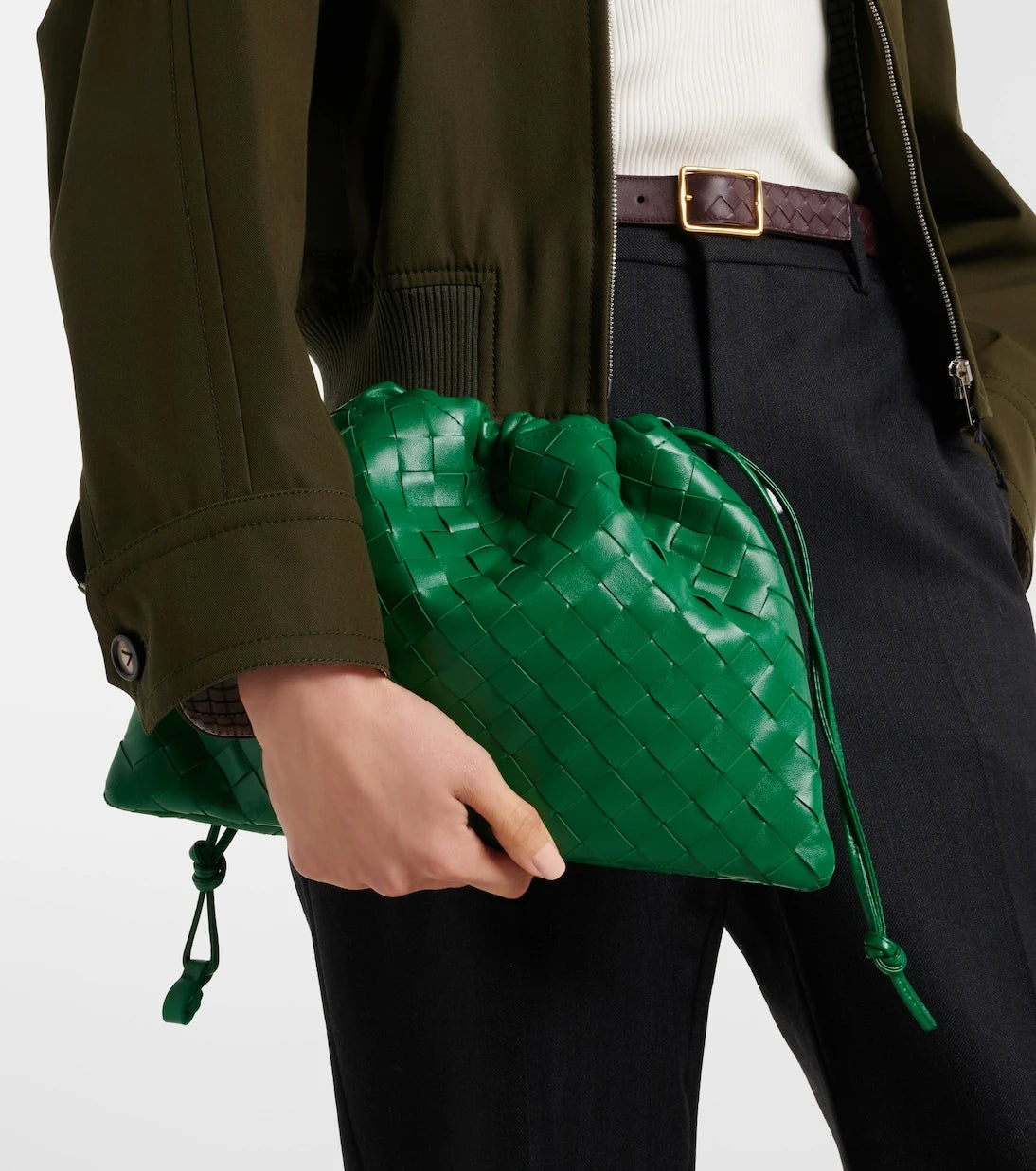 Bottega Veneta - Intrecciato Medium leather pouch