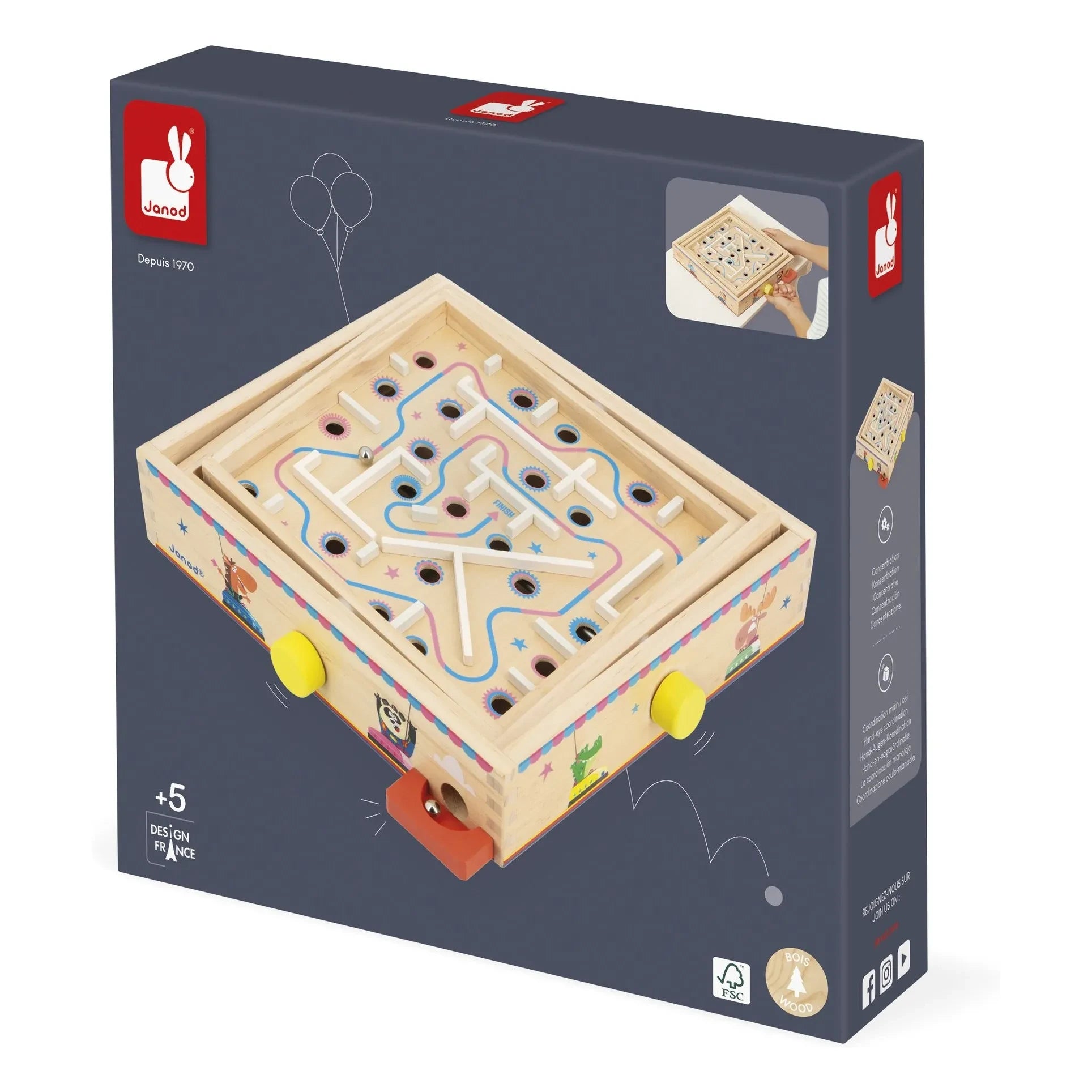 Janod - Ball maze