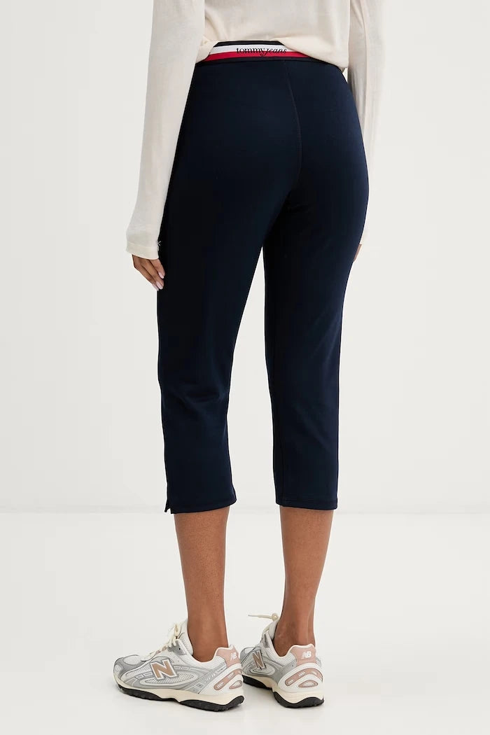 Tommy Jeans клин дамски с вискоза