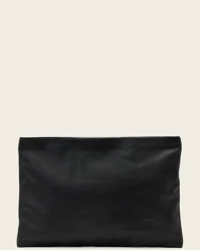 AllSaints kadın deri clutch BETTINA