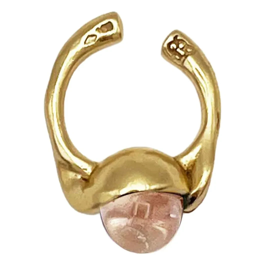 LAH - Earcuff Eclipse Vermeil | Pink