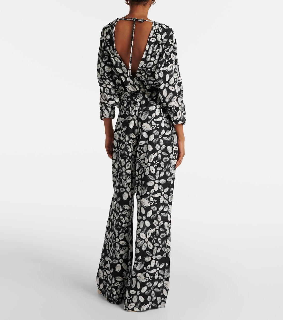 Marni - Printed wide-leg pants