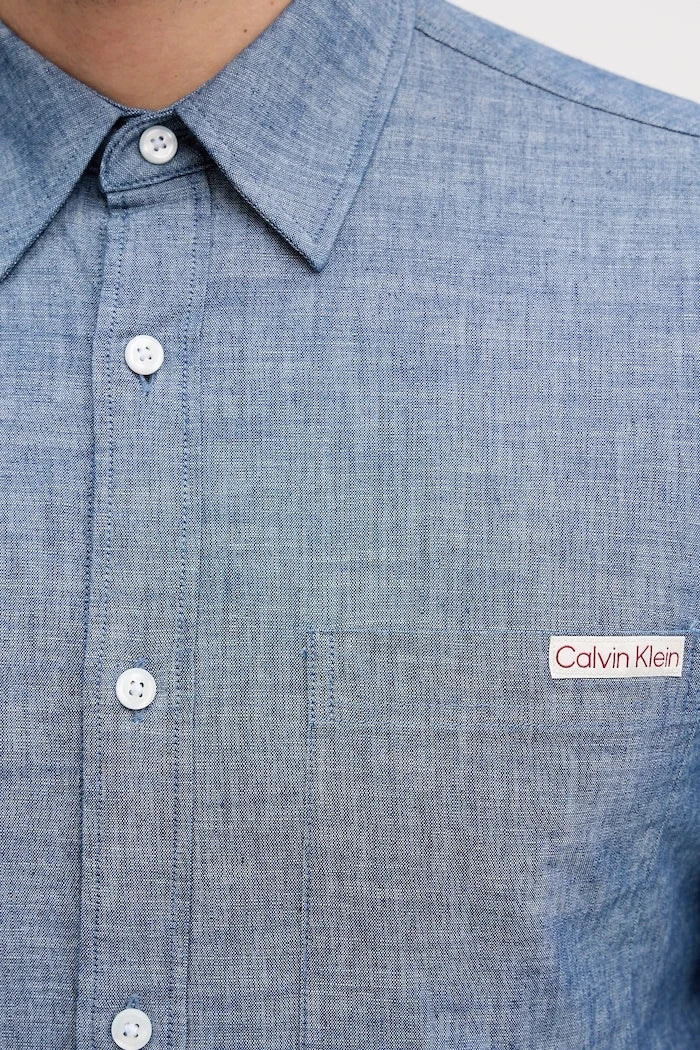 Памучна риза Calvin Klein Jeans