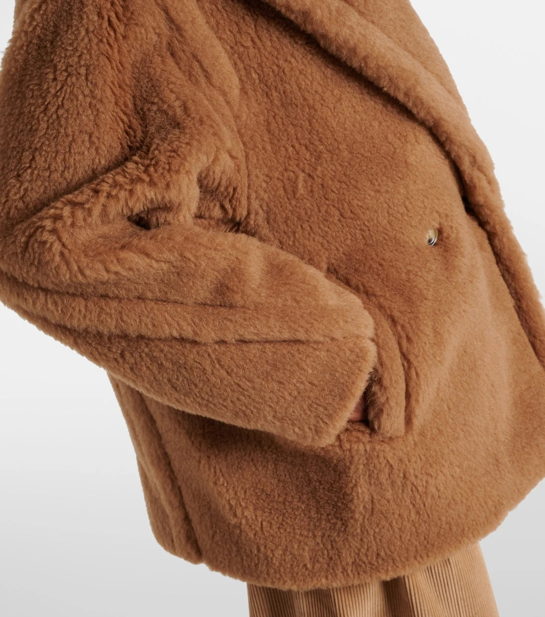 Max Mara - Dramma yün ve ipek teddy ceket