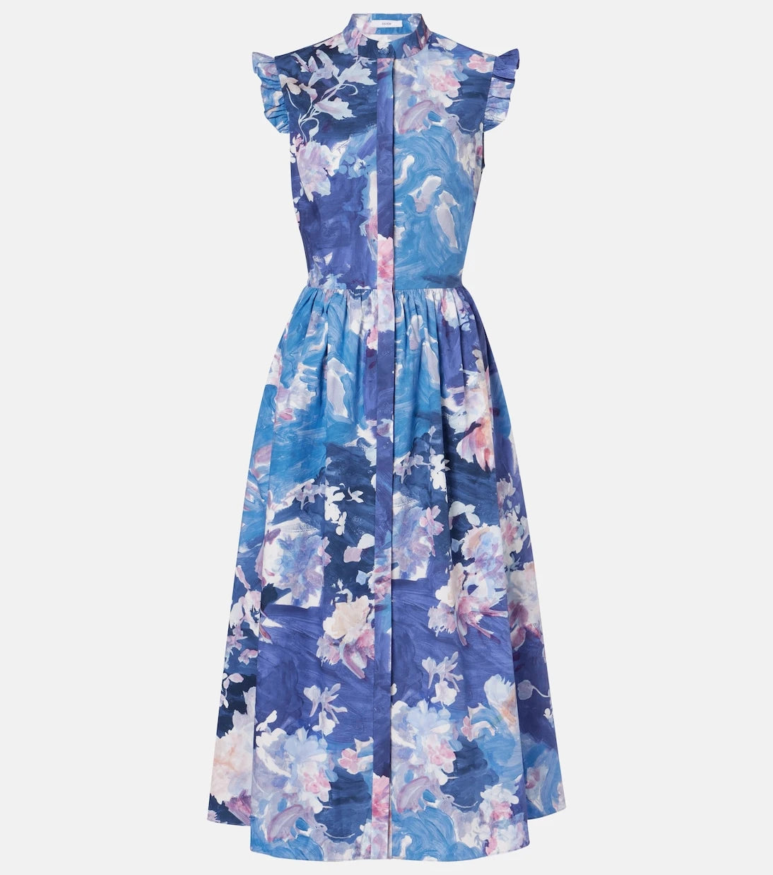 Erdem - Flared floral midi dress