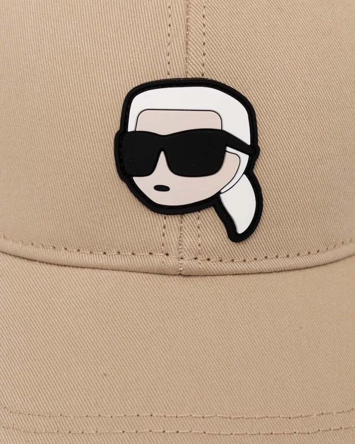 Karl Lagerfeld Pamuklu Vizörlü Şapka