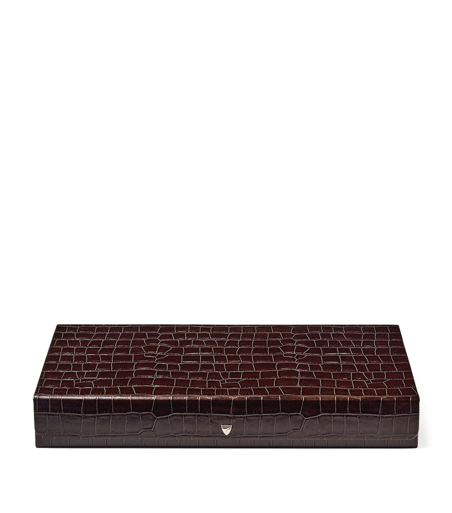 Leather Backgammon Set