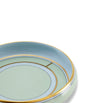 GINORI 1735 Porcelain Colonna Diva Verde Round Tray (17cm)