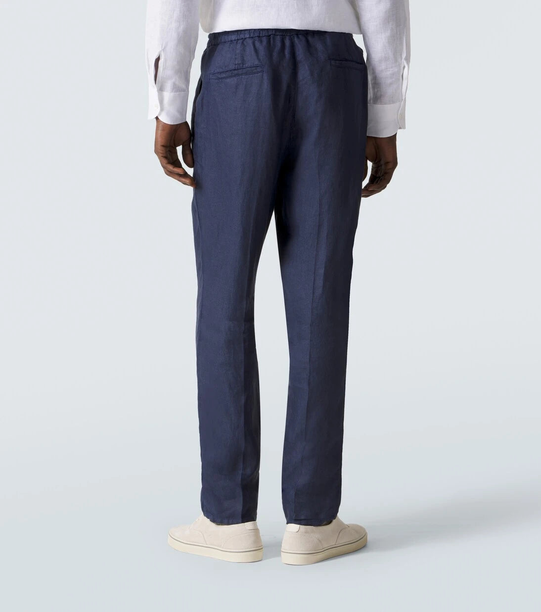 Brunello Cucinelli - Linen gabardine tapered pants